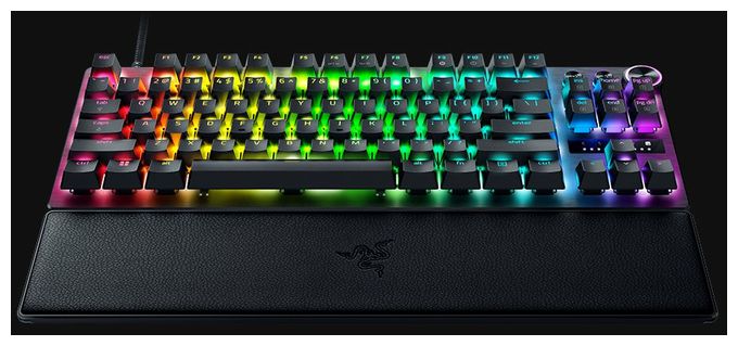 RGB-LED Gaming Tastatur USB  Huntsman V3 Pro TKL (Schwarz) 