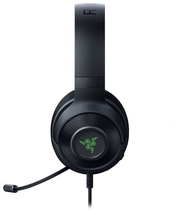 Over Ear Kopfhörer Kabelgebunden USB Typ-A  Kraken V3 X (Schwarz) 