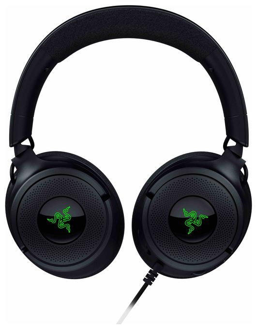 Ohraufliegender Kopfhörer Kabelgebunden USB Type-C / USB Type-A  Kraken V4 X (Schwarz) 