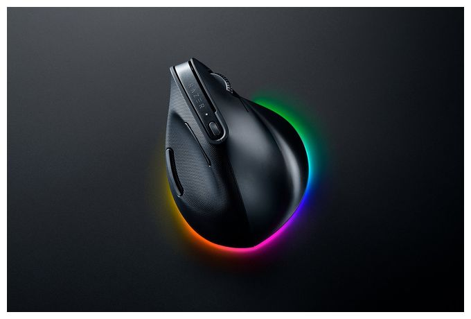 30000 DPI Universal Maus Optisch  Pro Click V2 Vertical (Schwarz) 