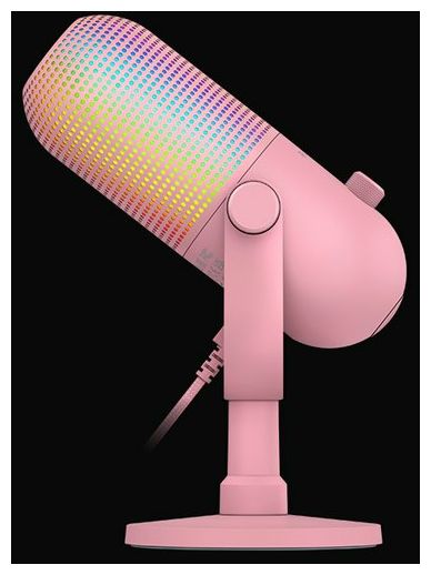 Kabelgebunden PC-Mikrofon 96 kHz USB  Seiren V3 Chroma (Pink) 