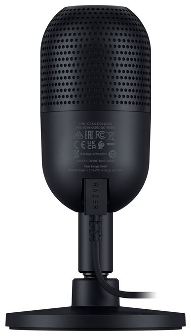 Kabelgebunden Tischmikrofon 96 kHz USB  Seiren V3 Mini (Schwarz) 