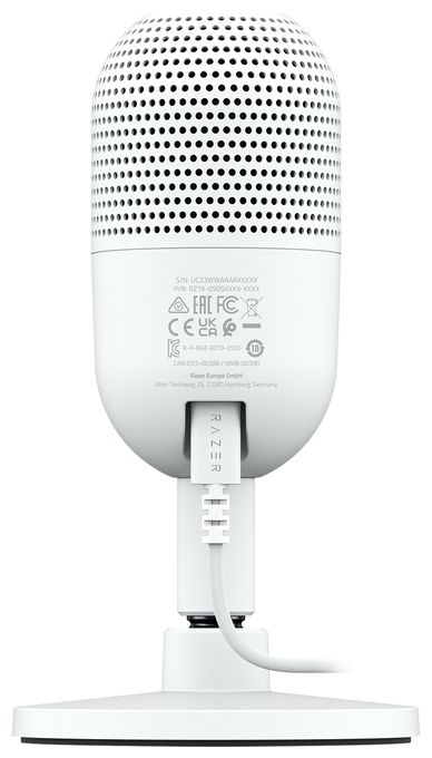 Kabelgebunden Tischmikrofon 96 kHz USB  Seiren V3 Mini (Weiß) 