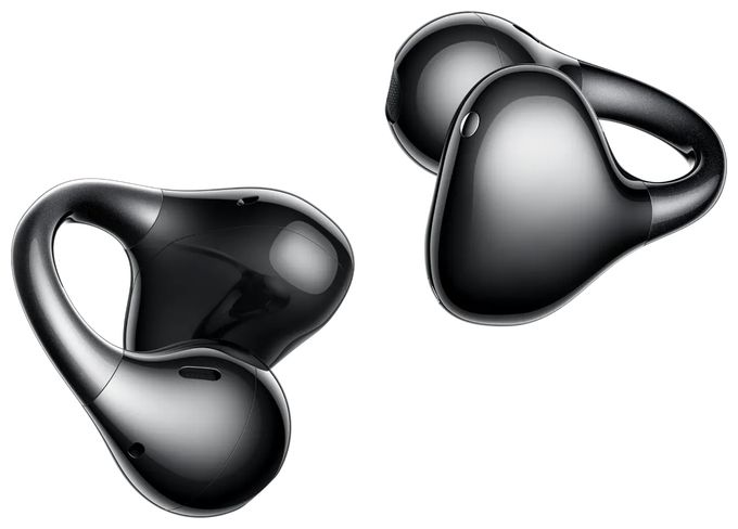 In-Ear Bluetooth Kopfhörer kabellos USB Typ-C  Buds Clip (Schwarz) 