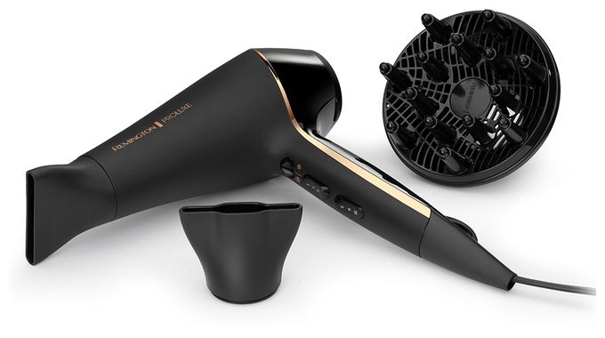 Haartrockner 2400 W  AC9140 PROLuxe (Schwarz, Gold) 
