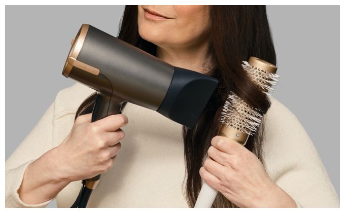 Haartrockner 2000 W  D6077 One Dry & Style (Bronze, Grau) 