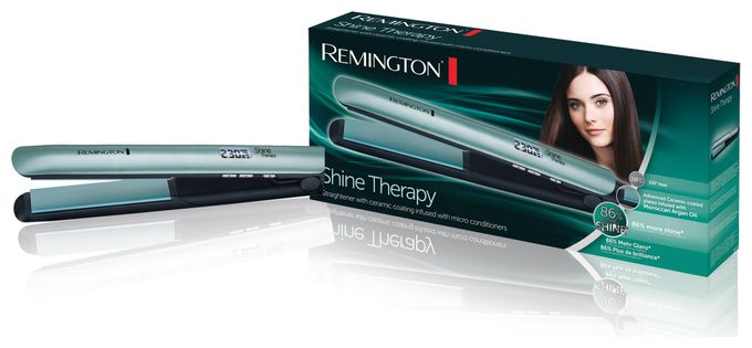 Haarglätter  S8500 Shine Therapy (Schwarz, Silber) 