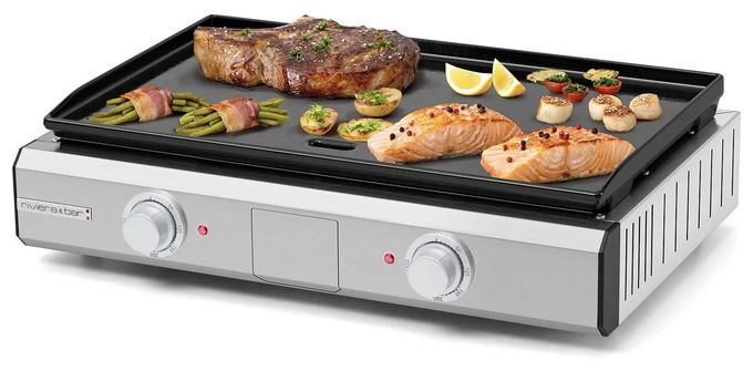 1 Zone(n) 2500 W mit 570 x 350 mm Fläche  QPL1060 (Schwarz, Edelstahl) 