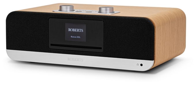 Bluetooth DAB+, DMB, FM Radio  Blutune 300L (Schwarz, Holz) 