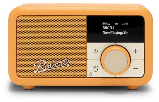 Bluetooth DAB, DAB+, FM Radio Tragbar  Revival Petite 2 (Gelb) 