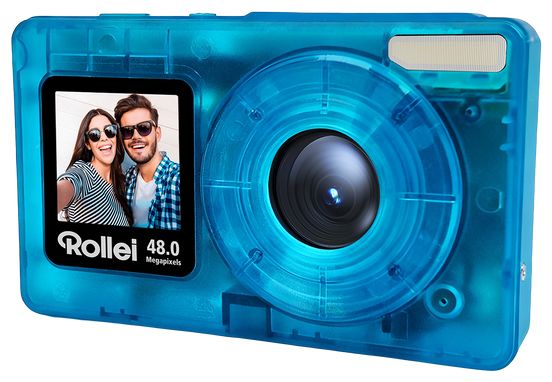 Kompaktkamera  Compactline Pocket (Blau) 