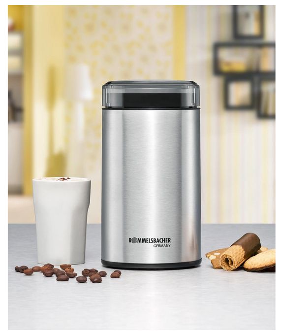Kaffeemühle für 70 g 200 W  EKM100 (Schwarz, Edelstahl) 