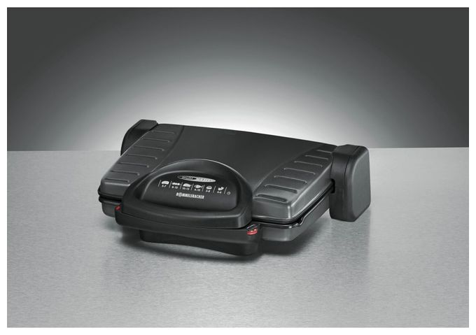2 Zone(n) 1800 W mit 330 x 220 mm Fläche (Anthrazit, Metallisch) KG1800 Kontaktgrill 
