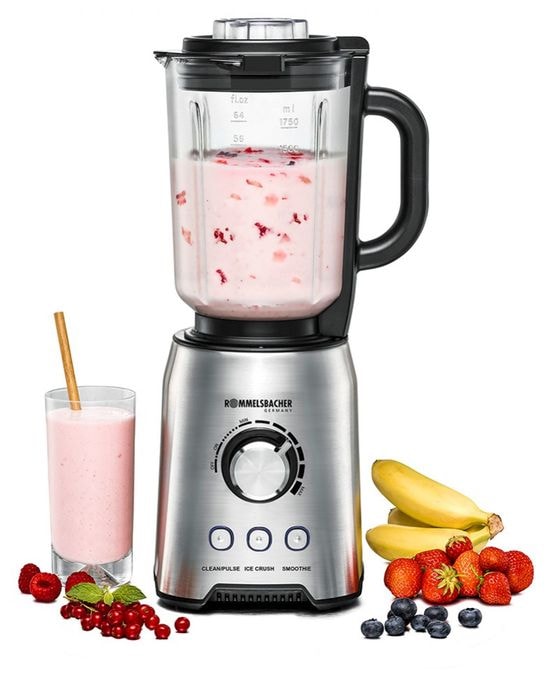 1,75 l Standmixer 1200 W  MX1250 (Edelstahl) 