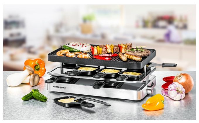 8 Person(en) 1200 W RC1400 Raclettegrill 