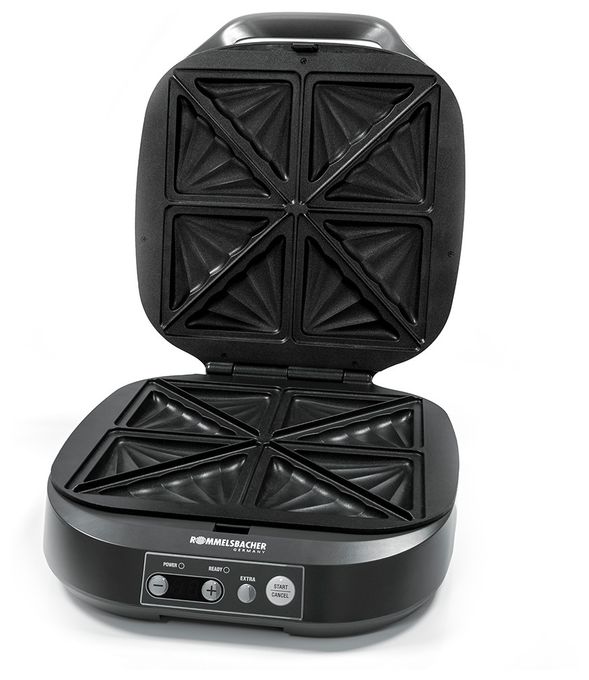 Sandwichmaker 1800 W für 4 Sandwiches  ST1800 (Schwarz) 