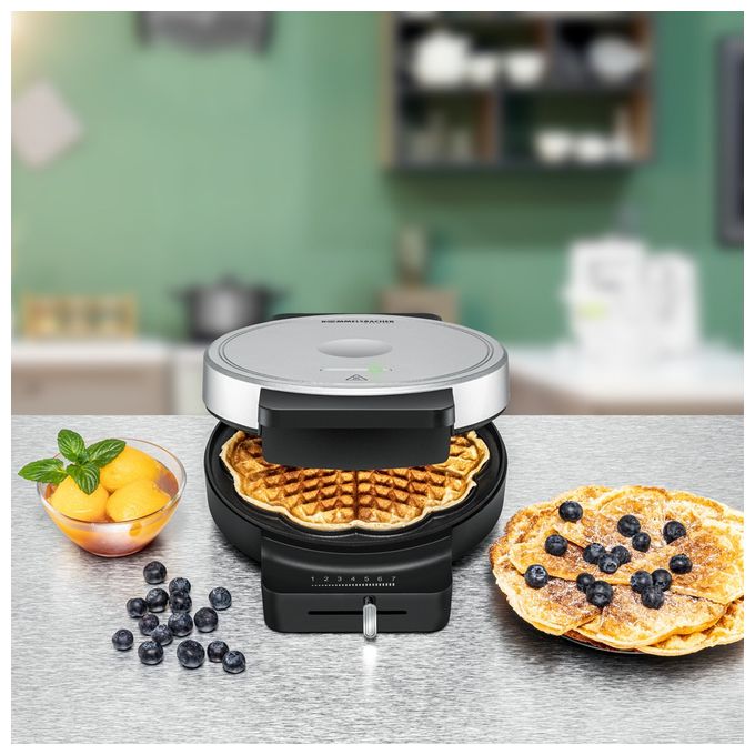 Waffeleisen Kreis, Herz (Form) für 1 Waffel(n) 850 W WA850 