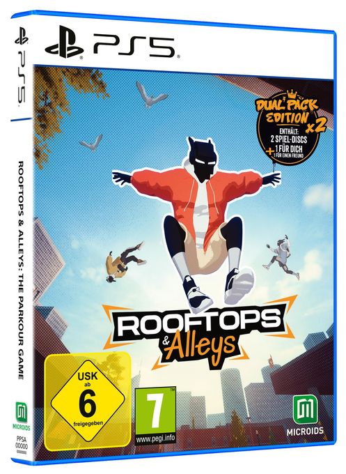 Rooftops & Alleys: The Parkour Game - Dual Pack Edition (PlayStation 5) 