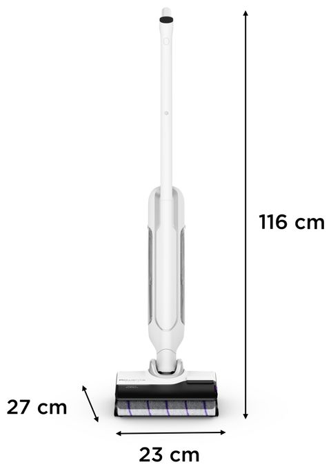 Naß-/Trockensauger bis 60 min Laufzeit für bis zu  400 m² Reinigungsfläche bis 0,67 l Schmutzwasser GZ7035WO X-Clean 10 