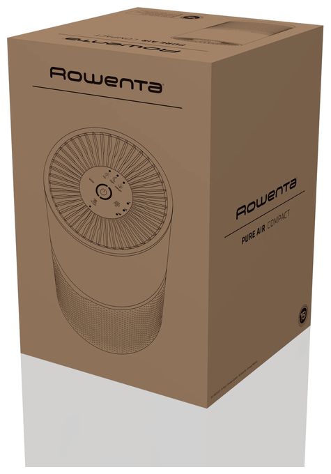  PU2220 Pure Air Compact Luftreiniger (Grau, Weiß) 