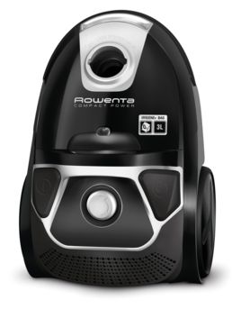 Bodenstaubsauger mit Staubbeutel HEPA  RO3945EA (Schwarz, Silber) 