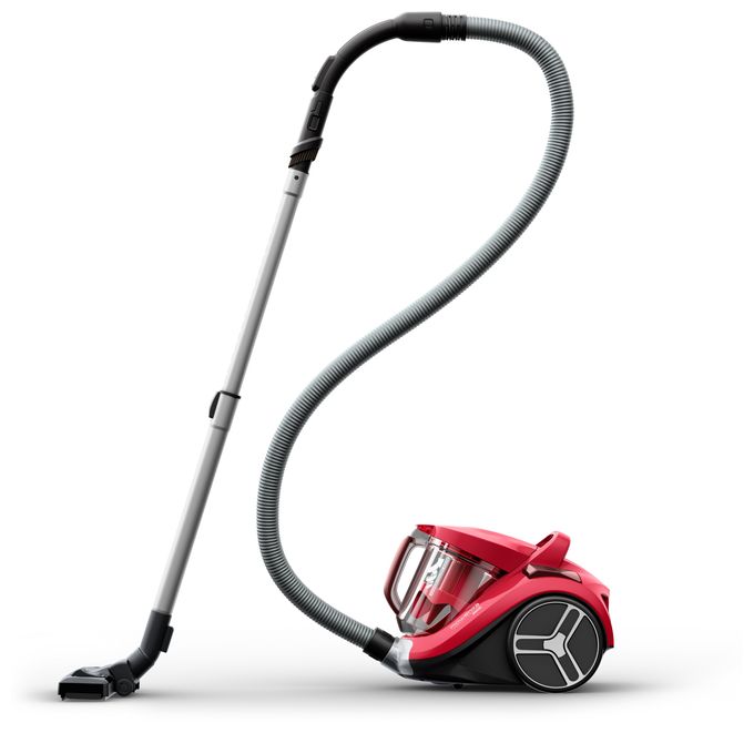 Bodenstaubsauger Beutellos 900 W Schaum  RO4B13 Compact Power XXL (Rot) 