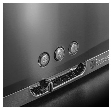 Toaster 2 Scheibe(n)  23251-56 Luna (Grau) 
