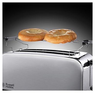 Toaster 4 Scheibe(n) 6 Stufen  23610-56 Oxford (Schwarz, Edelstahl) 