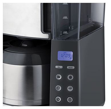 10 Tassen Filterkaffeemaschine 1,0 l  25620-56 Grind and Brew (Grau / Edelstahl) 