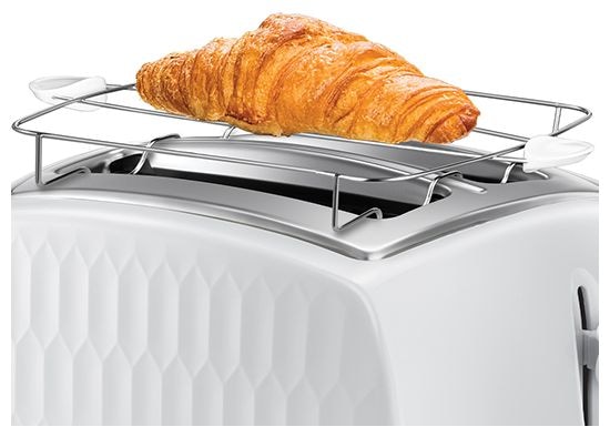 Toaster 850 W 2 Scheibe(n) 6 Stufen  26060-56 Honeycomb (Weiß) 