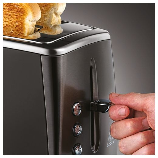 Toaster 1550 W 2 Scheibe(n) 6 Stufen  26150-56 Matte Black (Schwarz) 