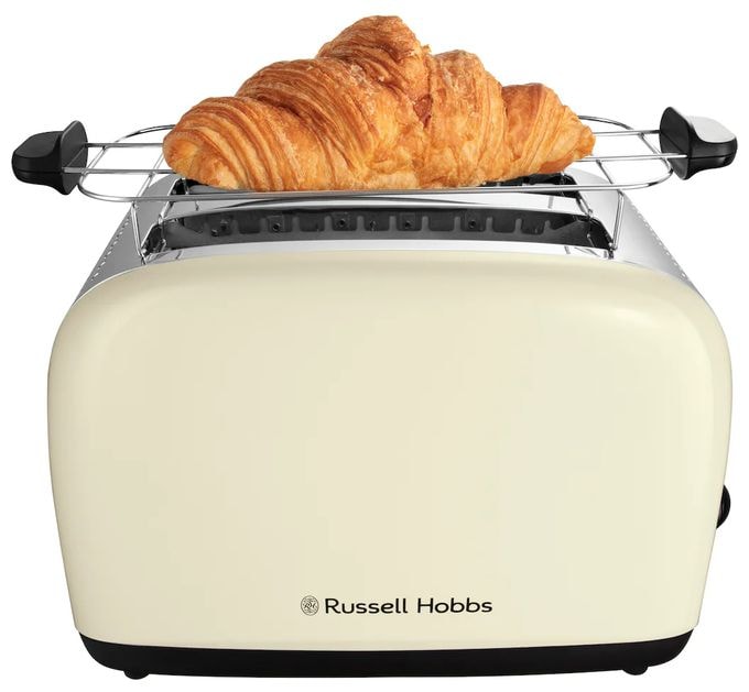 Toaster 1600 W 2 Scheibe(n) 6 Stufen  26551-56 Colours Plus 2S (Cremefarben, Silber) 