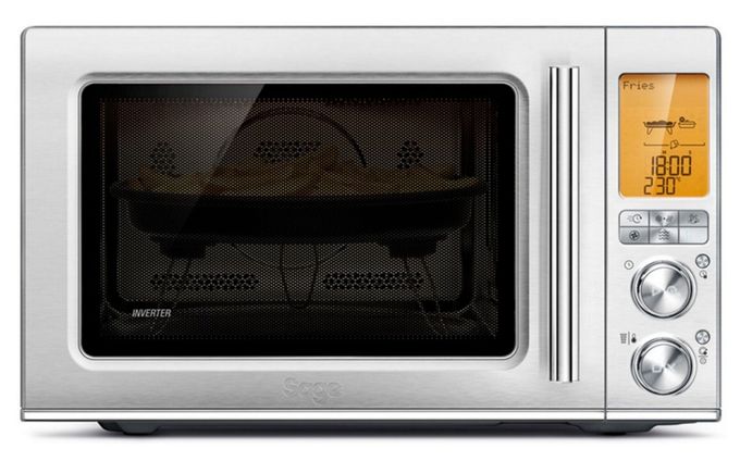 Freistehende Mikrowelle 1100 W Größe: groß Grill  The Combi Wave 3in1 (Edelstahl) 