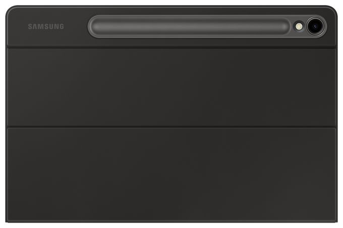 für Samsung Galaxy Tab S9, Galaxy Tab S9 FE bis 27,9 cm (11")  Book Cover Keyboard Slim EF-DX720 (Schwarz) 