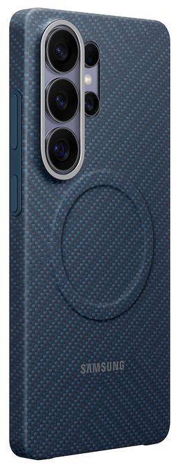 Cover für Samsung Galaxy S26 Ultra  Carbon Magnet Case (Dunkelblau) 