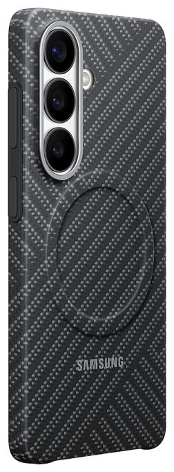 Cover für Samsung Galaxy S26  Carbon Magnet Case (Dunkles Grau) 