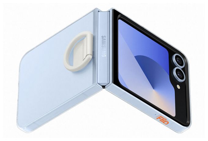 Cover für Samsung Galaxy Z Flip6  Clear Case (Transparent) 