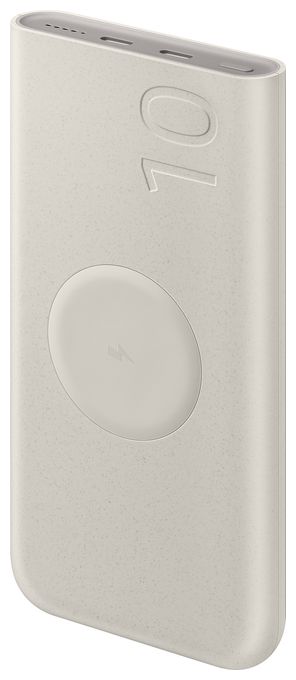 10000 mAh Powerbank USB Typ-C Kabelloses Laden  EB-U2510XUEGEU (Beige) 