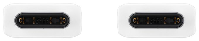 Stecker Rundkabel USB C auf USB C 1 m  EP-DA705 (Weiß) 