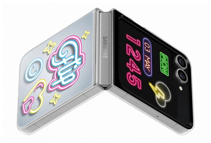 Cover für Samsung Galaxy Z Flip6  FlipSuit Case (Transparent) 