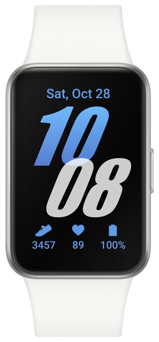Digital 40 mm Smartwatch Rechteckig IP68 312 h  Galaxy Fit3 (Silber) 