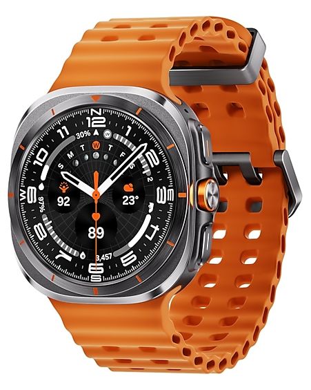 Digital 47 mm Smartwatch Rund IP68 327 ppi 4G  Galaxy Watch Ultra (Grau, Titan) 