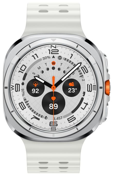 Digital 47 mm  Smartwatch Rund IP68 327 ppi 4G  Galaxy Watch Ultra (Weiß) 