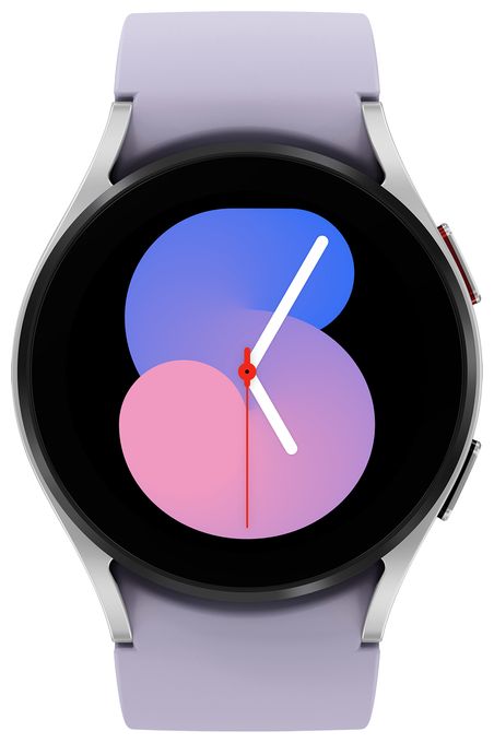 Digital 40 mm Smartwatch Rund IP68 40 h 330 ppi 4G  Galaxy Watch5 (Silber) 