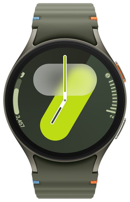 Digital 44 mm M/L Smartwatch Rund IP68 327 ppi 4G  Galaxy Watch7 (Grün) 