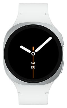 40 mm Smartwatch Rund IP68 327 ppi  Galaxy Watch8 (Silber) 