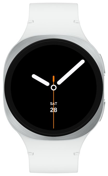 Digital 40 mm Smartwatch Rund IP68 327 ppi  Galaxy Watch8 (Silber) 