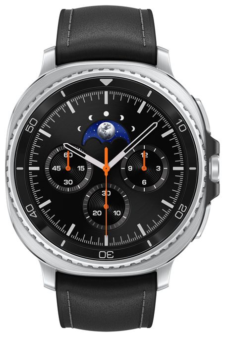 Digital 46 mm Smartwatch Rund IP68 30 h 327 ppi 4G  Galaxy Watch8 (Silber) 