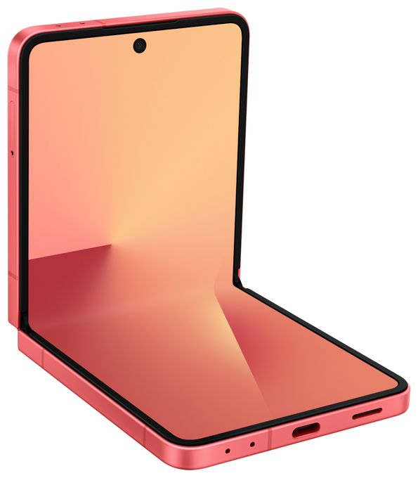 256 GB 5G Smartphone 17,5 cm (6.9 Zoll) 2,74 GHz Android 50 MP Dual Kamera Dual Sim WiFi 7 (Coralred) Galaxy Z Flip7 