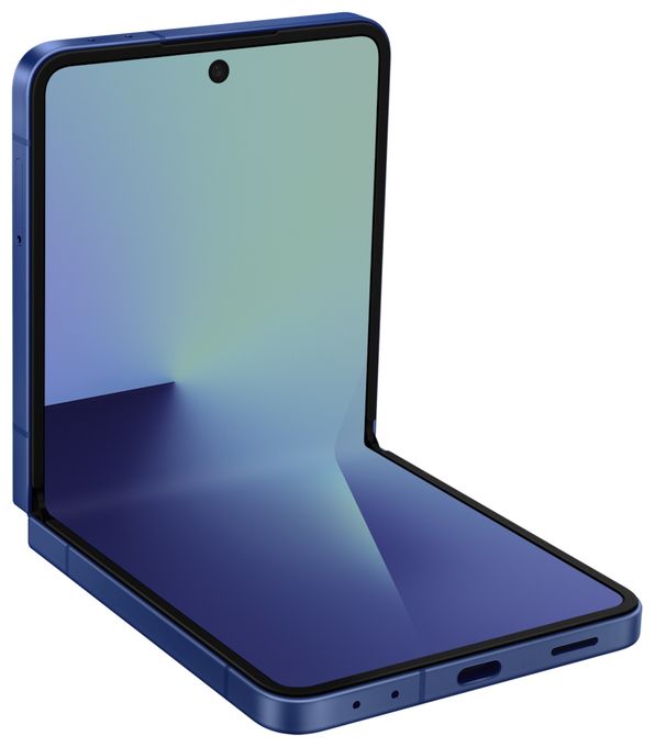 256 GB 5G Smartphone 17,5 cm (6.9 Zoll) 2,74 GHz Android 50 MP Dual Kamera Dual Sim WiFi 7 (Blue Shadow) Galaxy Z Flip7 